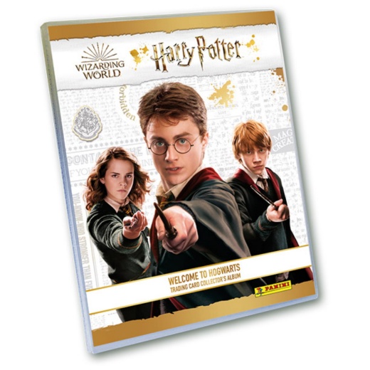 Harry Potter - Welcome to Hogwarts - Trading Cards Startpakke i gruppen SELSKABSSPIL / Kortspil hos Spelexperten (PAN1267)