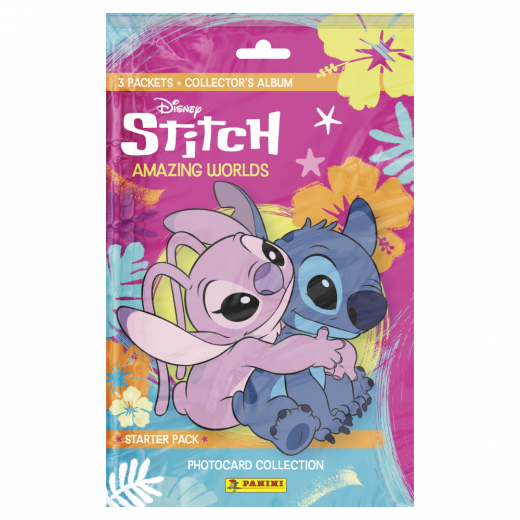 Stitch Amazing World Trading Card  Starter Pack i gruppen SELSKABSSPIL / Samlekort hos Spelexperten (PAN2559)