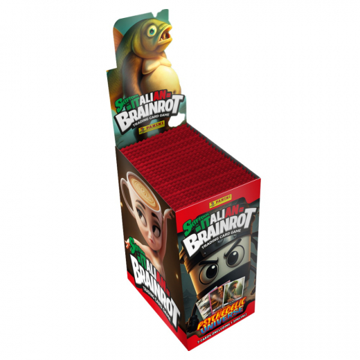 Skifidol Italian Brainrot Trading Card Game - Booster Display i gruppen SELSKABSSPIL / Samlekort hos Spelexperten (PAN3037-DIS)