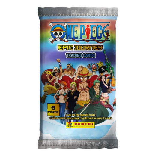 One Piece - Epic Journey - Trading Cards Booster Pakke i gruppen SELSKABSSPIL / Kortspil hos Spelexperten (PAN3073)