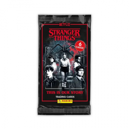 Stranger Things - This Is Our Story - Samlerkort Booster Pakke i gruppen SELSKABSSPIL / Samlekort hos Spelexperten (PAN3124BOS)