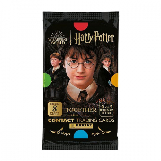 Harry Potter - Together - Contact Trading Cards Booster i gruppen SELSKABSSPIL / Kortspil hos Spelexperten (PAN3648)