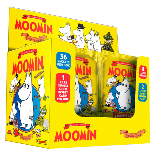 The Creative World of Moomin Samlekort Booster Display i gruppen SELSKABSSPIL / Samlekort hos Spelexperten (PAN3735-DIS)
