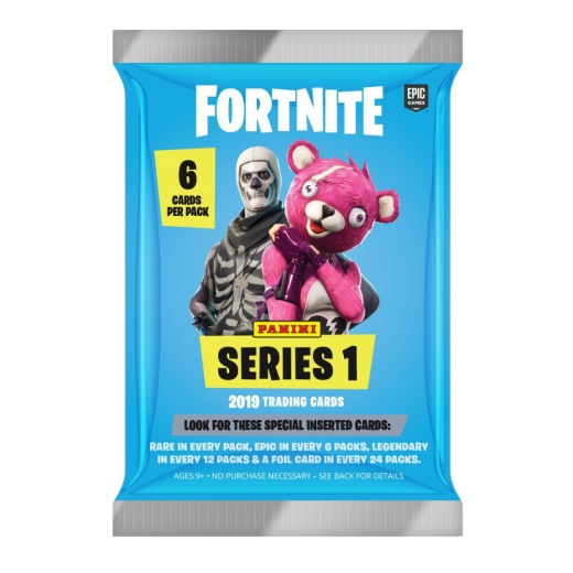 Fortnite Trading Cards - Booster Pack i gruppen  hos Spelexperten (PAN9765)