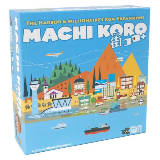 Machi Koro: The Harbour & Millionaire's Row (Exp.) i gruppen SELSKABSSPIL / Udvidelser hos Spelexperten (PAND201905)