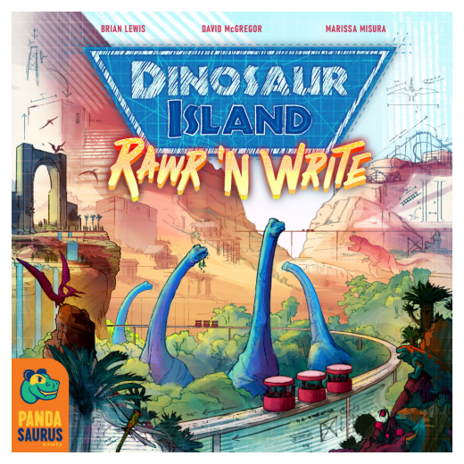 Dinosaur Island: Rawr 'n Write i gruppen SELSKABSSPIL / Strategispil hos Spelexperten (PAND202107)