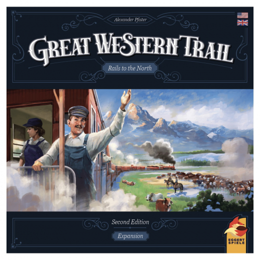 Great Western Trail: Rails to the North (Exp.) i gruppen SELSKABSSPIL / Udvidelser hos Spelexperten (PBGGWT5016EN)