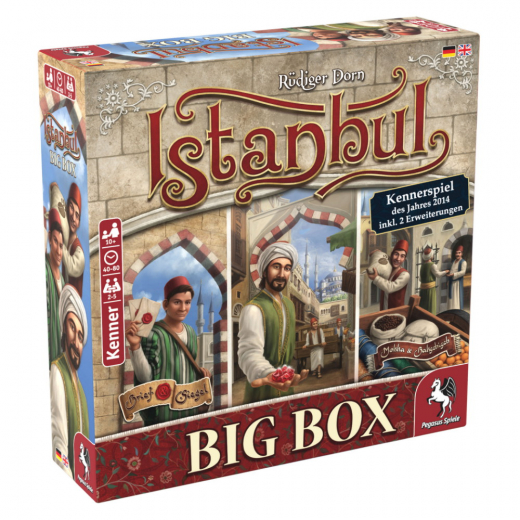 Istanbul: Big Box i gruppen SELSKABSSPIL / Strategispil hos Spelexperten (PEG1553)