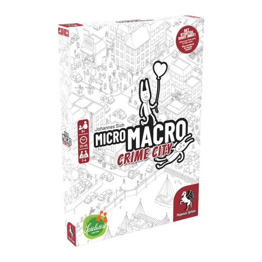 MicroMacro: Crime City (EN) i gruppen SELSKABSSPIL / Familiespil hos Spelexperten (PEG2808)