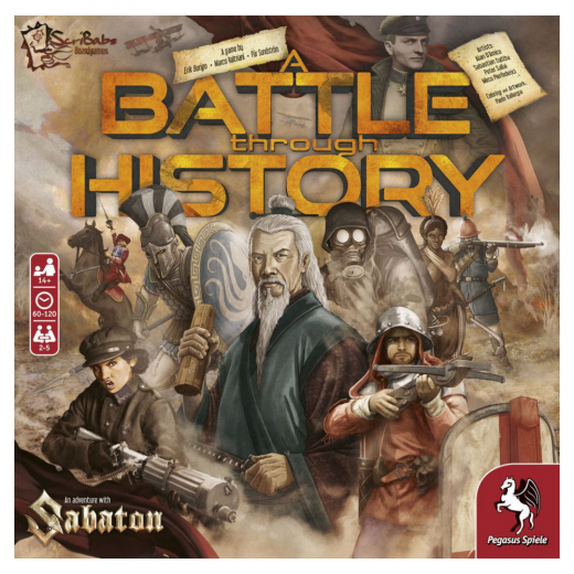 A Battle Through History i gruppen SELSKABSSPIL / Strategispil hos Spelexperten (PEG3070)