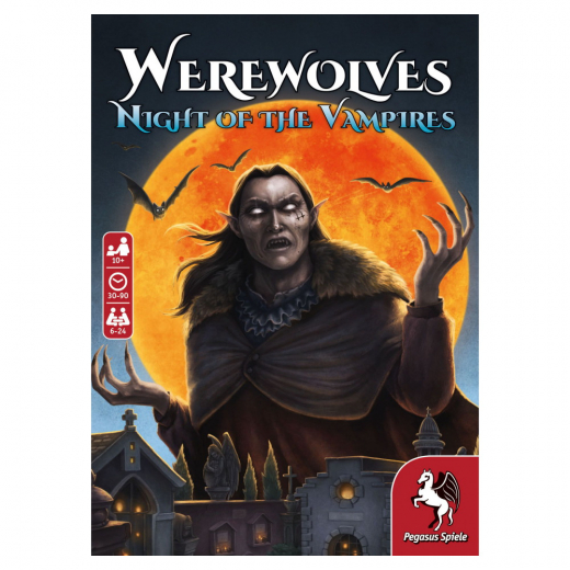 Werewolves: Night of the Vampires i gruppen SELSKABSSPIL / Partyspil hos Spelexperten (PEG3487)