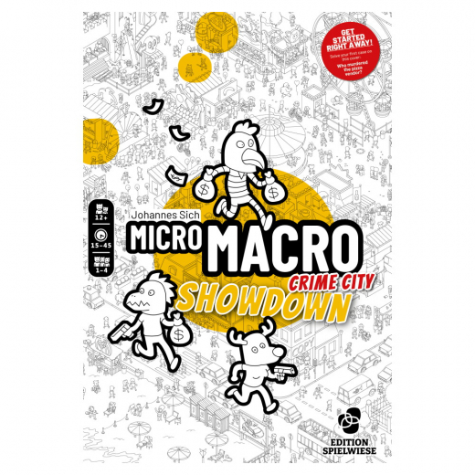 MicroMacro: Crime City - Showdown (EN) i gruppen SELSKABSSPIL / Samarbejdsspil hos Spelexperten (PEG3583)