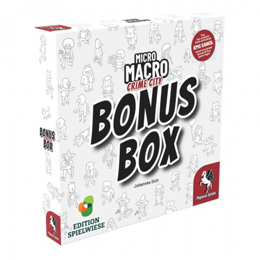 MicroMacro: Crime City - Bonus Box (Exp.) (Eng) i gruppen SELSKABSSPIL / Udvidelser hos Spelexperten (PEG3587)