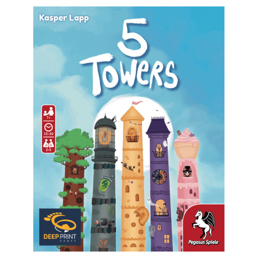 5 Towers i gruppen SELSKABSSPIL / Familiespil hos Spelexperten (PEG3836)