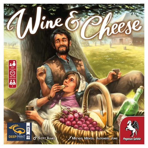 Wine & Cheese i gruppen SELSKABSSPIL / Strategispil hos Spelexperten (PEG4483)