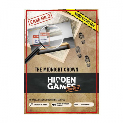 Hidden Games Crime Scene: Case 2 - The Midnight Crown i gruppen SELSKABSSPIL / Hjernevridere hos Spelexperten (PEG9064)