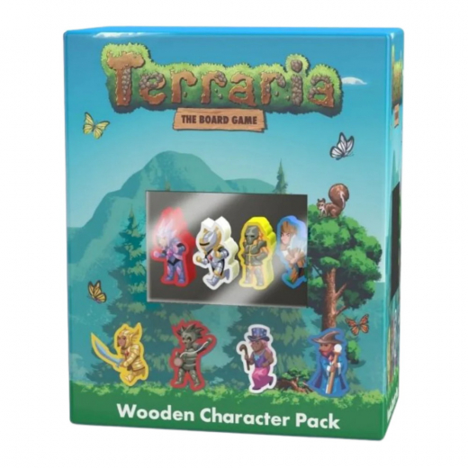 Terraria: TBG Wooden Character Pack (Exp.) i gruppen SELSKABSSPIL / Udvidelser hos Spelexperten (PFGTERCHA)