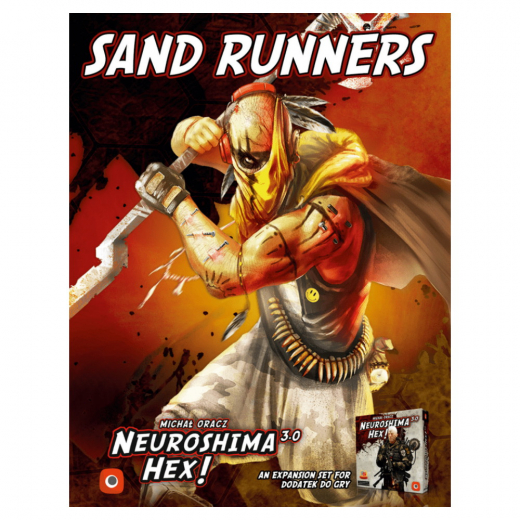 Neuroshima Hex! 3.0 - Sand Runners (Exp.) i gruppen SELSKABSSPIL / Udvidelser hos Spelexperten (PG382075)