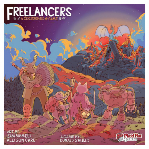 Freelancers: A Crossroads Game i gruppen SELSKABSSPIL / Strategispil hos Spelexperten (PHG3800)