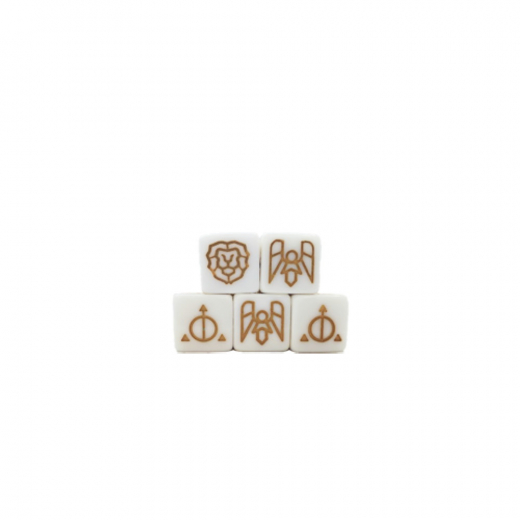 Ashes Reborn: Divine Dice 5-Pack (Exp.) i gruppen SELSKABSSPIL / Spilserier / Ashes Reborn hos Spelexperten (PHGP205)