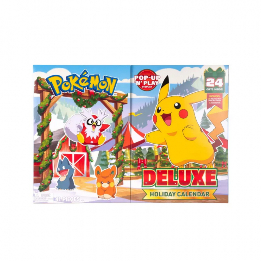 Pokémon Deluxe Adventskalender 2025 i gruppen LEGETØJ / Adventskalendere hos Spelexperten (PKW4117)