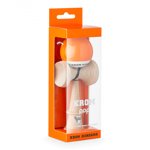 KROM Pop Lol Orange i gruppen LEGETØJ / Kendama / KROM hos Spelexperten (PL-ORA)