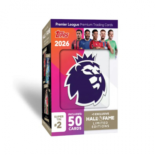 Topps Premier League Cards 2026 Super Tin #2 i gruppen SELSKABSSPIL / Samlekort hos Spelexperten (PL25-05-2)