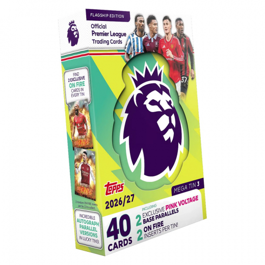 Topps Premier League Cards 2026/27 Mega Tin 3 i gruppen SELSKABSSPIL / Samlekort hos Spelexperten (PL26-053)