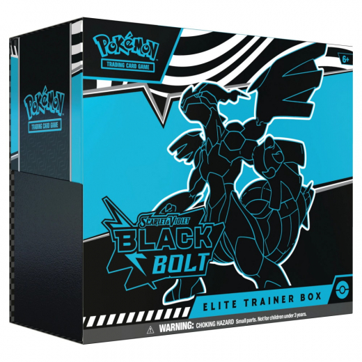 Pokémon TCG: Black Bolt Elite Trainer Box i gruppen SELSKABSSPIL / Pokémon hos Spelexperten (POK10037ZSV)