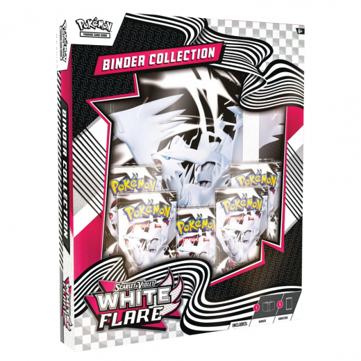 Pokémon TCG: White Flare Binder Collection i gruppen SELSKABSSPIL / Pokémon hos Spelexperten (POK10039RSV)