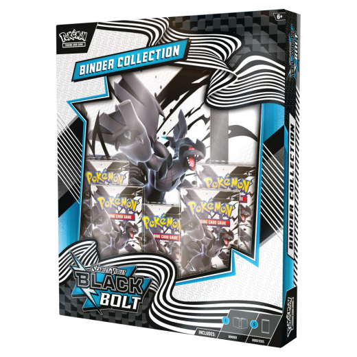 Pokémon TCG: Black Bolt Binder Collection i gruppen SELSKABSSPIL / Pokémon hos Spelexperten (POK10039ZSV)