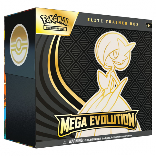 Pokémon TCG: Mega Evolution Elite Trainer Box Mega Gardevoir i gruppen SELSKABSSPIL / Pokémon hos Spelexperten (POK10047-101-GAR)