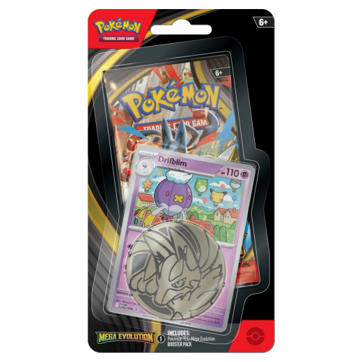 Pokémon TCG: Mega Evolution Checklane Drifblim i gruppen SELSKABSSPIL / Pokémon hos Spelexperten (POK10053-102-BLI)
