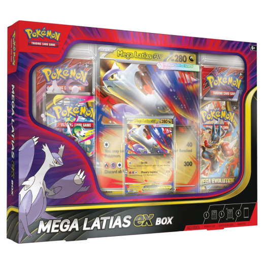 Pokémon TCG: Mega Latias ex Box i gruppen SELSKABSSPIL / Pokémon hos Spelexperten (POK10130-101)