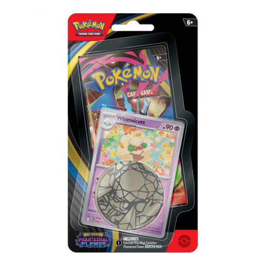 Pokémon TCG: Phantasmal Flames Checklane Whimsicott i gruppen SELSKABSSPIL / Pokémon hos Spelexperten (POK10189-101-WHI)