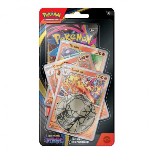 Pokémon TCG: Phantasmal Flames Premium Checklane Blaziken i gruppen SELSKABSSPIL / Pokémon hos Spelexperten (POK10189-107-TCB)