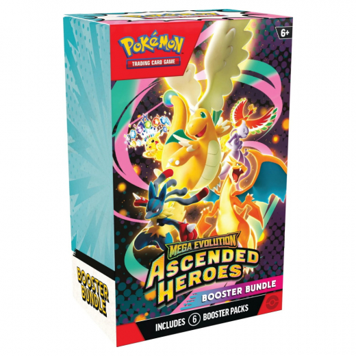 Pokémon TCG: Ascended Heroes - Booster Bundle i gruppen SELSKABSSPIL / Pokémon hos Spelexperten (POK10311-101)
