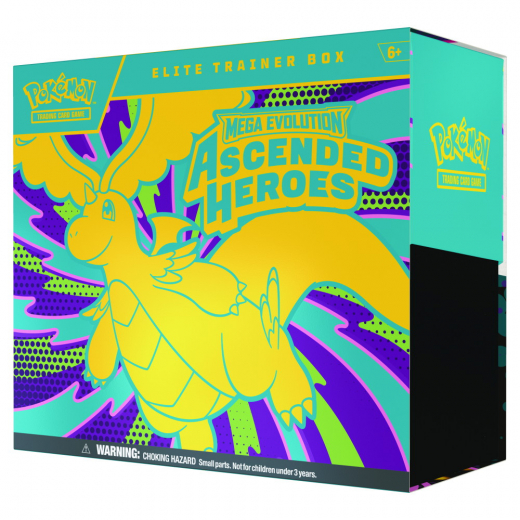 Pokémon TCG: Ascended Heroes - Elite Trainer Box i gruppen SELSKABSSPIL / Pokémon hos Spelexperten (POK10315)
