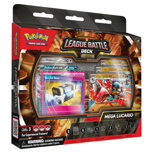 Pokémon TCG: League Battle Deck - Mega Lucario ex i gruppen SELSKABSSPIL / Pokémon hos Spelexperten (POK10360-101)