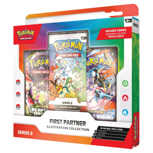 Pokémon TCG: First Partner Illustration Collection - Series 2 i gruppen SELSKABSSPIL / Pokémon hos Spelexperten (POK10395-101)