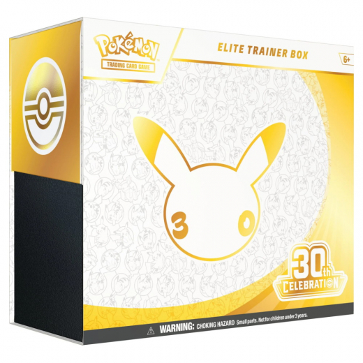Pokémon TCG: 30th Celebration - Elite Trainer Box i gruppen SELSKABSSPIL / Pokémon hos Spelexperten (POK10447-101)