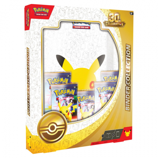 Pokémon TCG: 30th Celebration - Binder Collection i gruppen SELSKABSSPIL / Pokémon hos Spelexperten (POK10450-101)