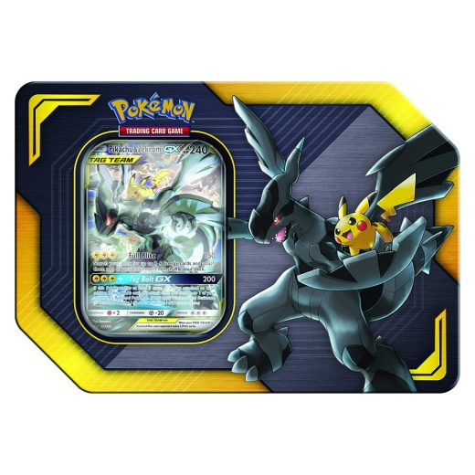 Pokémon TCG: Tag Team Tin - Pikachu & Zekrom GX i gruppen  hos Spelexperten (POK80530)