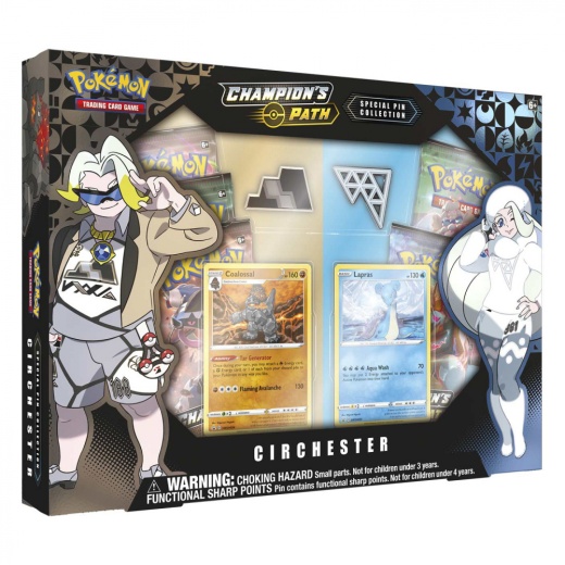 Pokémon TCG: Champion's Path - Special Pin Collection Circhester i gruppen  hos Spelexperten (POK80741-CIR)