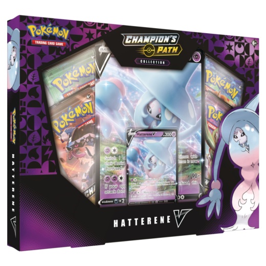Pokémon TCG: Champion's Path Collection Hatterene V i gruppen  hos Spelexperten (POK80774)
