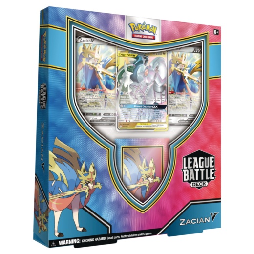 Pokémon TCG:  League Battle Deck - Zacian V i gruppen  hos Spelexperten (POK80797)