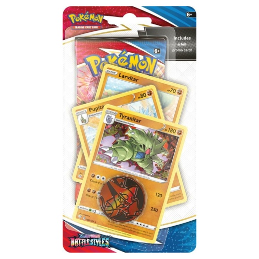 Pokémon TCG: Premium Checklane Tyranitar i gruppen  hos Spelexperten (POK80826-LPT)