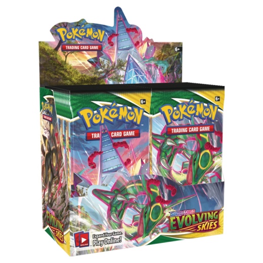 Pokémon TCG: Evolving Skies Booster Display i gruppen  hos Spelexperten (POK80877-DIS)