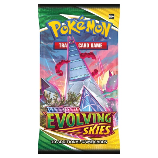 Pokémon TCG: Evolving Skies Booster Pack i gruppen  hos Spelexperten (POK80877)