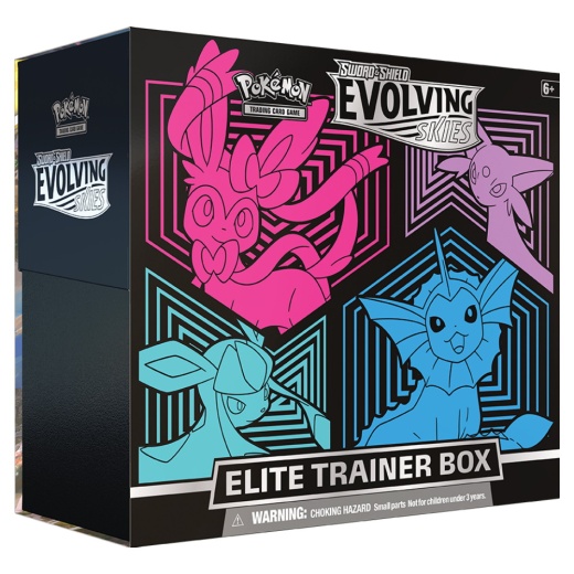 Pokémon TCG: Evolving Skies - Elite Trainer Box Eevee 2 i gruppen  hos Spelexperten (POK80894-VEGS)
